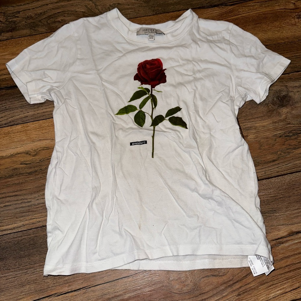 Girls T-Shirt. Forever21, Size 11/12.